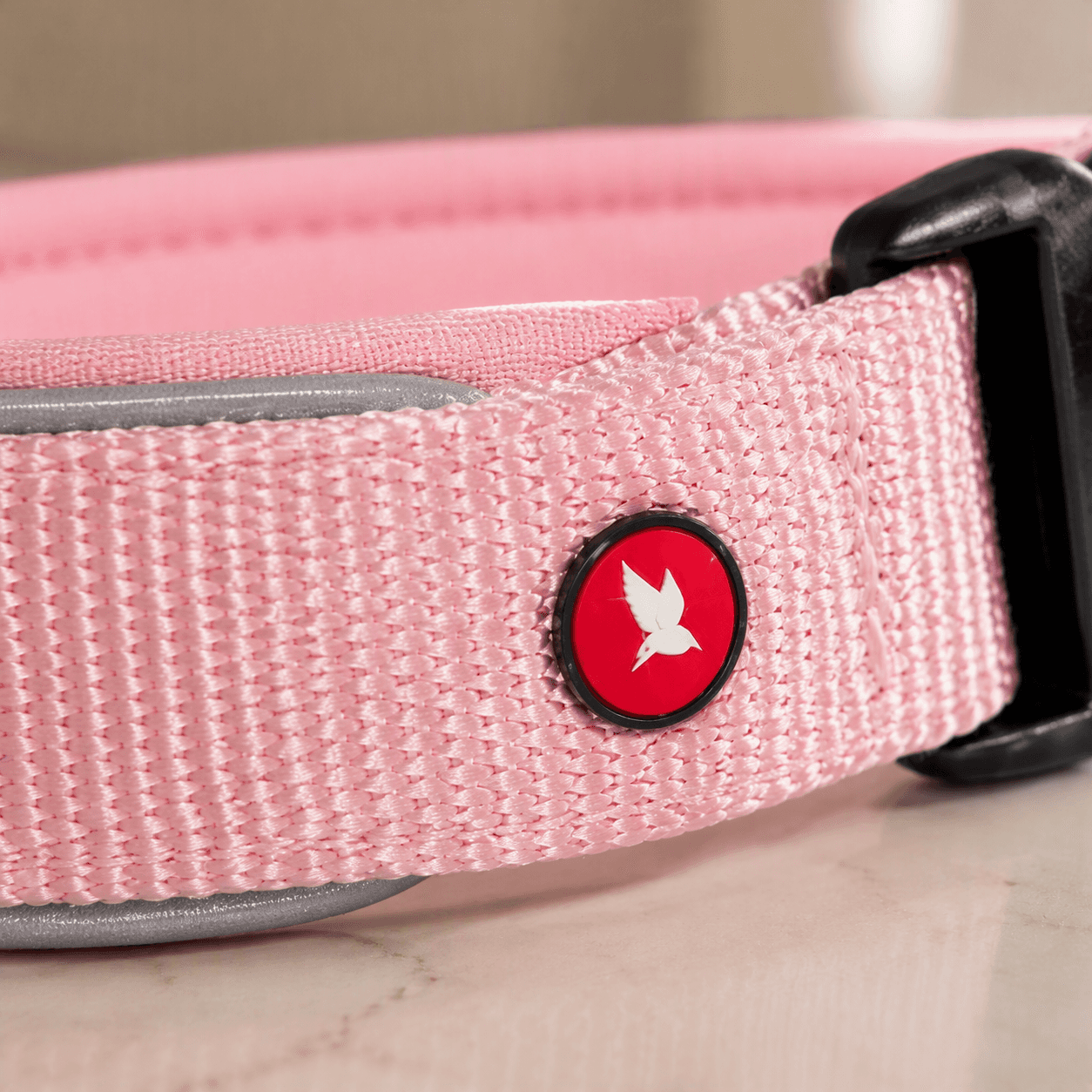 ZOLUX Premium-Nylon-Hundehalsband, Größe S, 35–40 cm, 20 mm, rosa – Bild 6