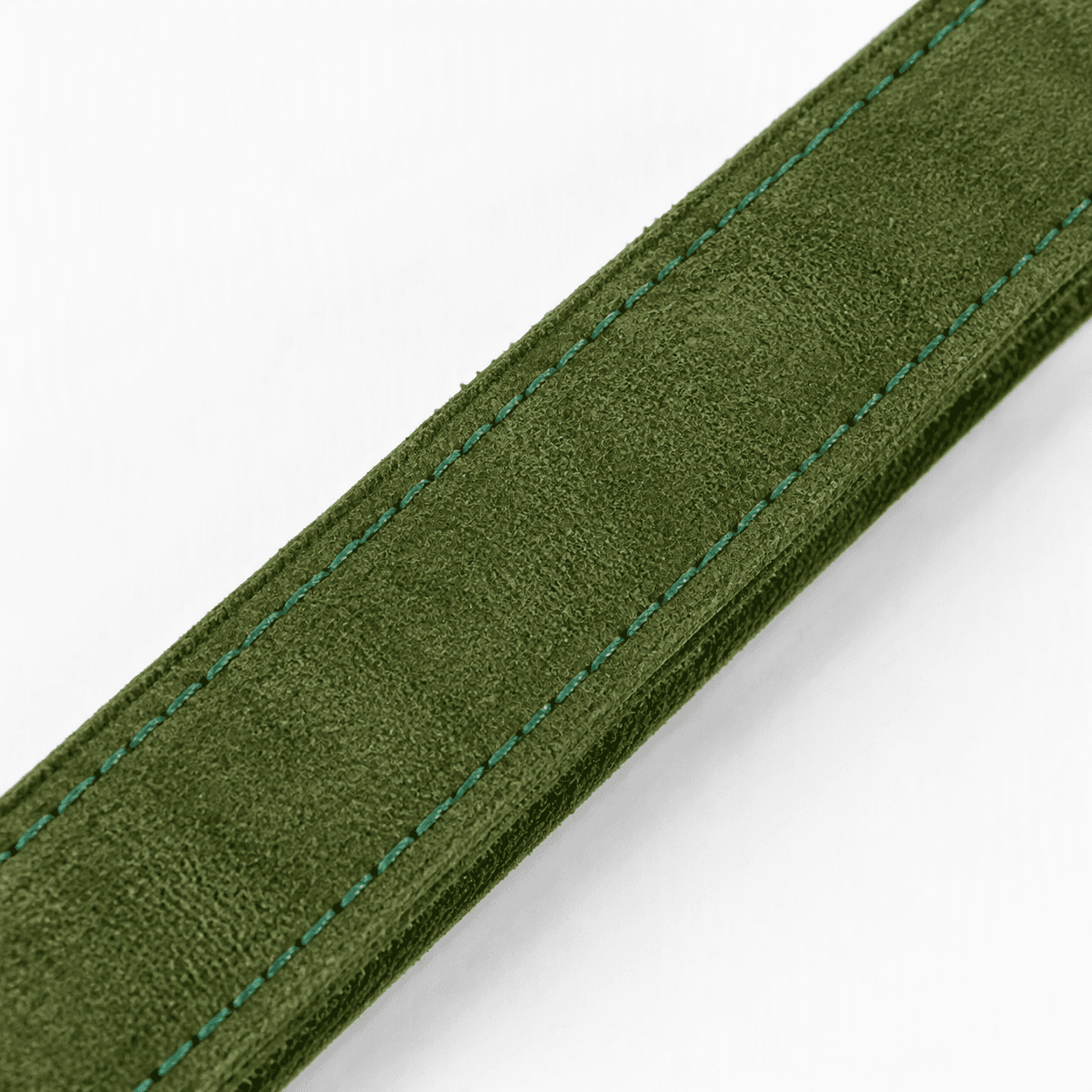 ZOLUX Komfort-Lederleine für Hunde, 1 m, 20 mm, grün – Bild 5