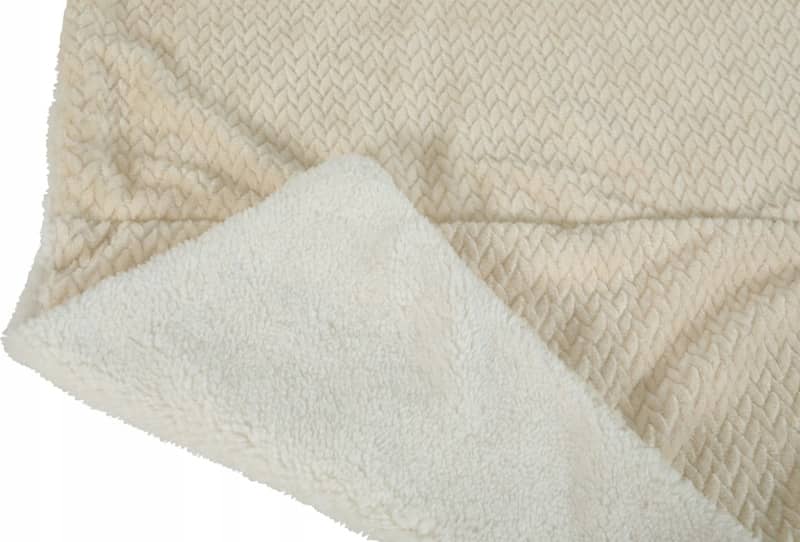 ZOLUX OLYMPE XL Katzendecke, 100 x 70 x 1 cm, creme – Bild 2
