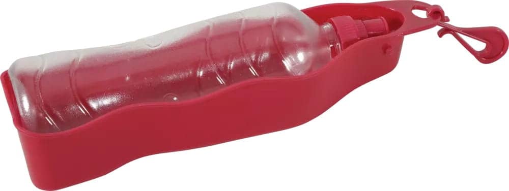ZOLUX Faltbare Trinkflasche für Hunde BIVOUAK 450 ml rot – Bild 2
