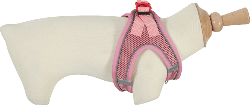 ZOLUX Atmungsaktives Mesh-Hundegeschirr, Größe XL, rosa – Bild 2