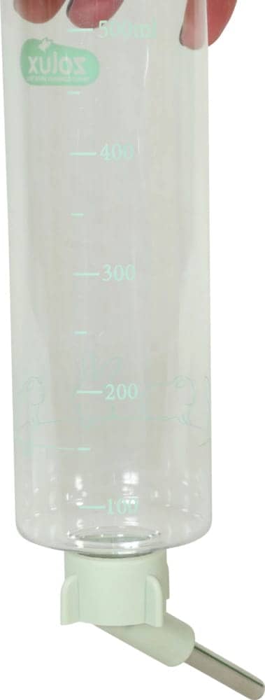 ZOLUX COSY Trinkflasche für Nagetiere mit Messskala 500 ml, blau/grün – Bild 3