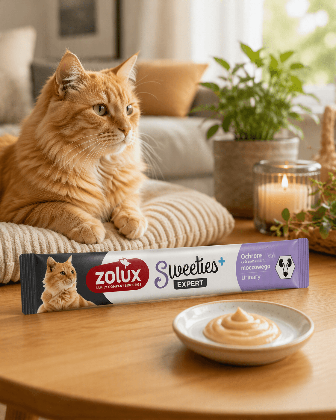 ZOLUX SWEETIES Cremesnack zur Unterstützung der Harnwege mit Hähnchen und Ente, 14 g – Bild 7