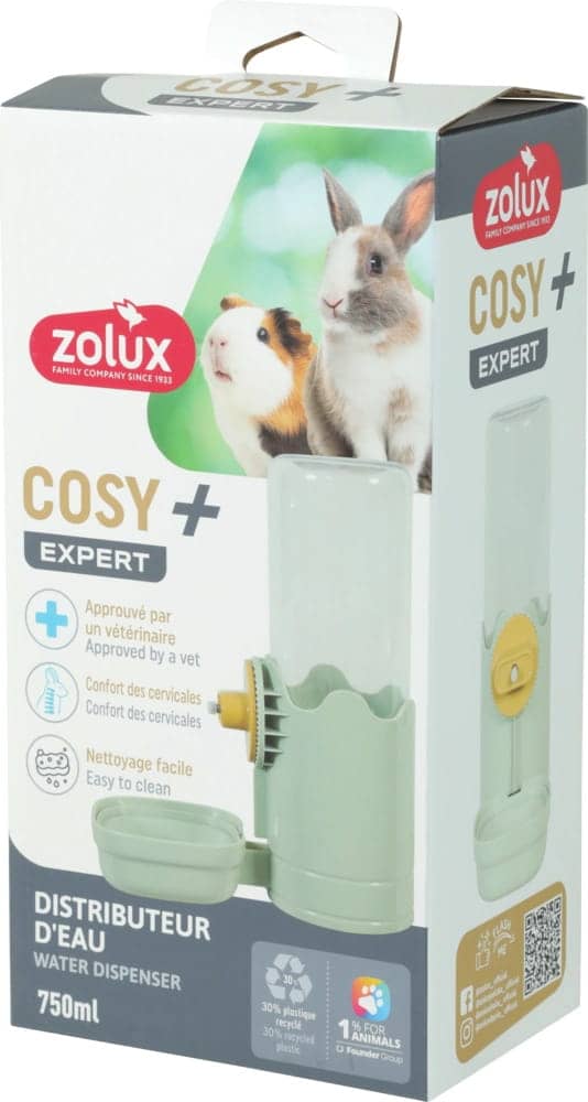 ZOLUX COSY Wasserspender für Nagetiere 750 ml, grün – Bild 6