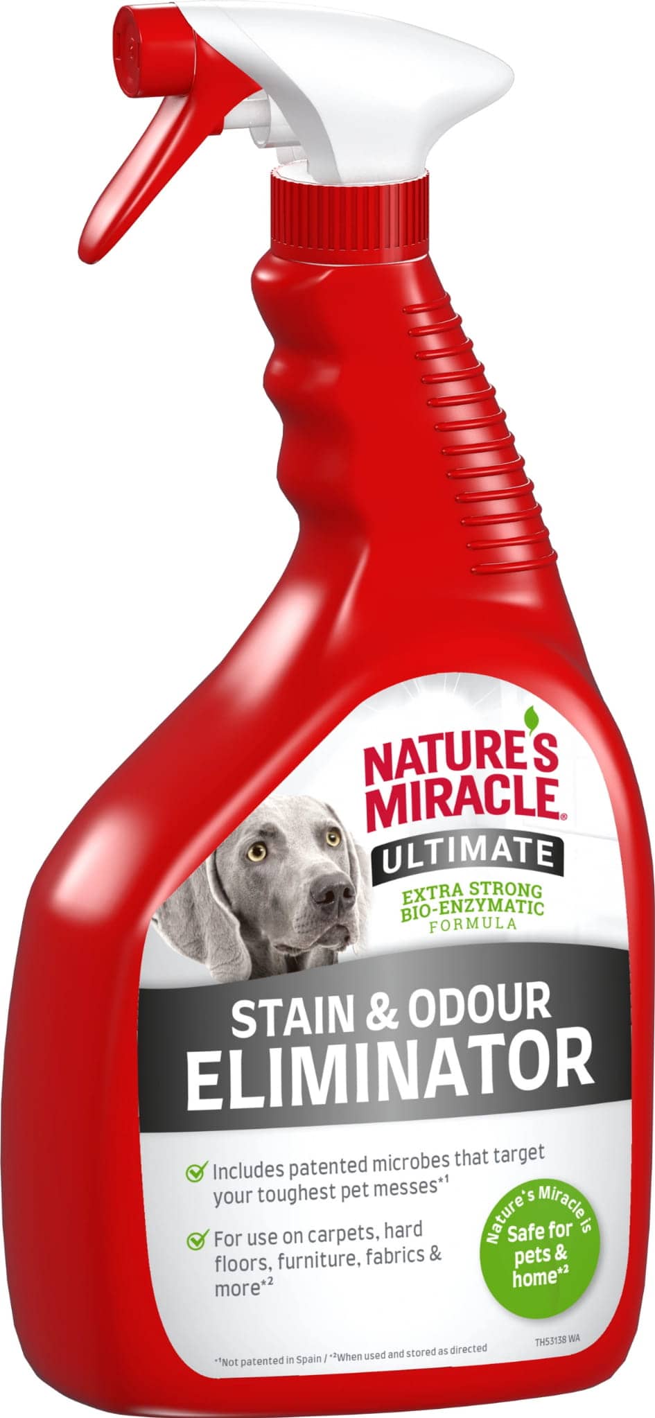 NATURE'S MIRACLE Ultimativer Flecken- und Geruchsentferner für Hunde – ULTIMATE 946 ml – Bild 3