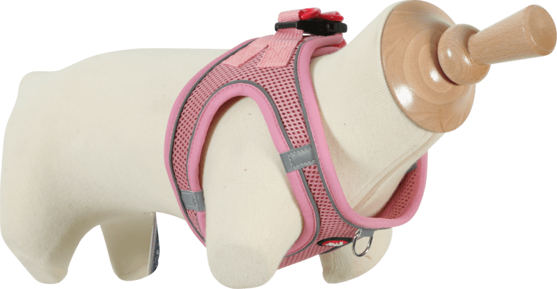ZOLUX Atmungsaktives Mesh-Hundegeschirr, Größe XL, rosa – Bild 1