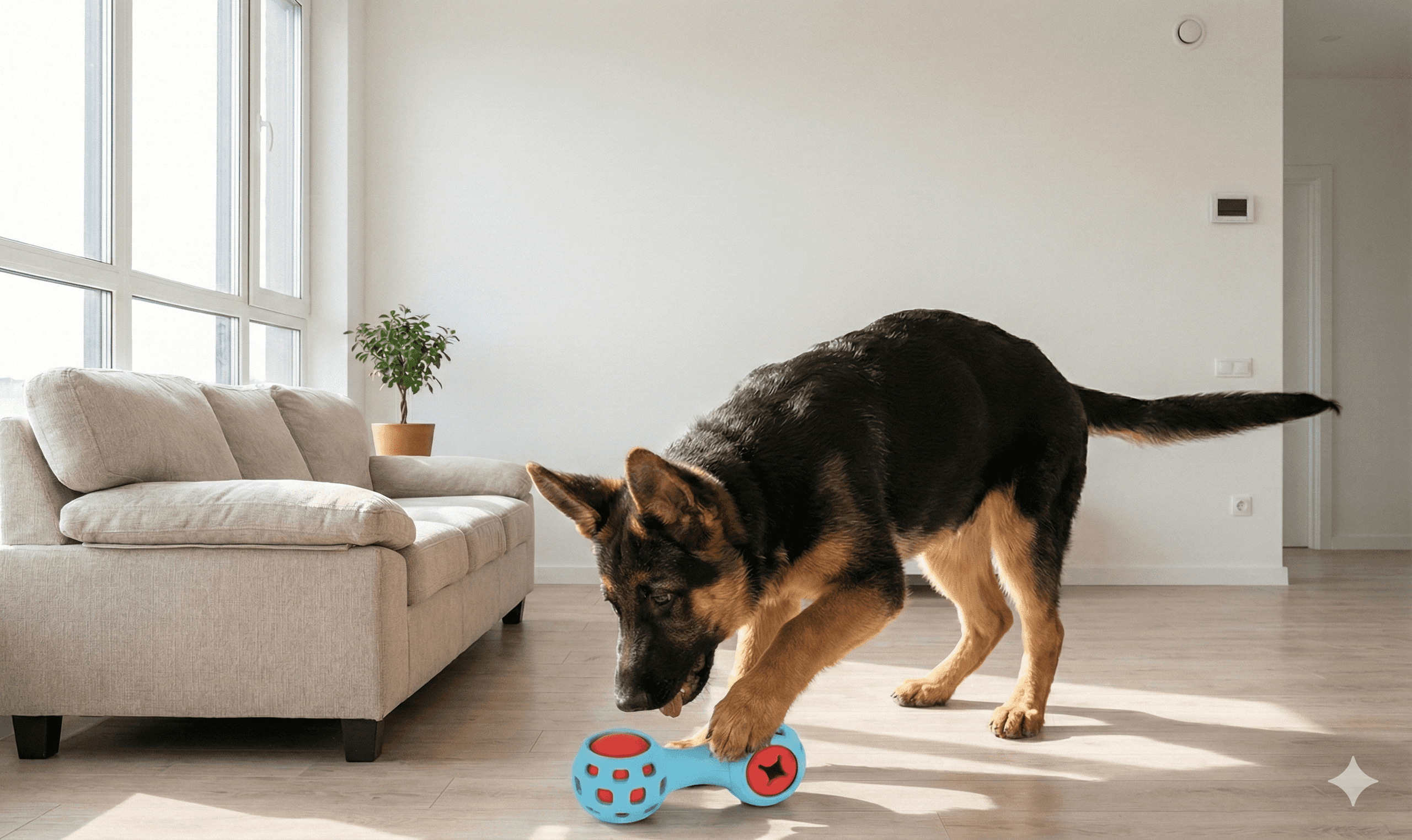 ZOLUX TPR-Leckerli-Hantel für Hunde zum Kauen, 13 cm – Bild 10