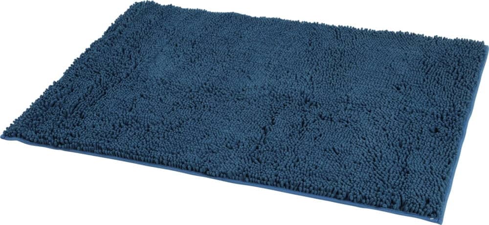 ZOLUX Mikrofaser-Handtuchmatte mit Handschuh zum Trocknen von Hunden, 120 × 80 cm, blau – Bild 3