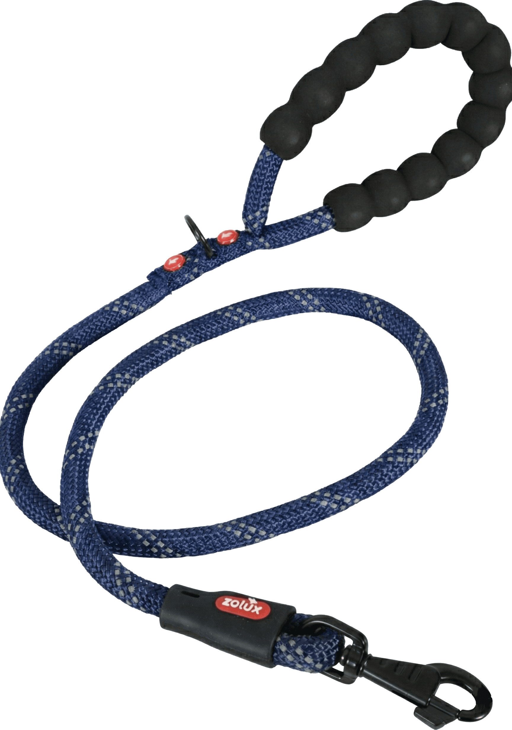 ZOLUX Seilleine für Hunde, 2 m, 13 mm, blau – Bild 1