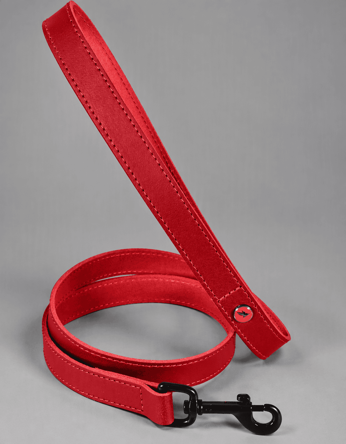 ZOLUX Klassische Lederleine für Hunde, 1 m, 20 mm, bordeauxrot – Bild 9