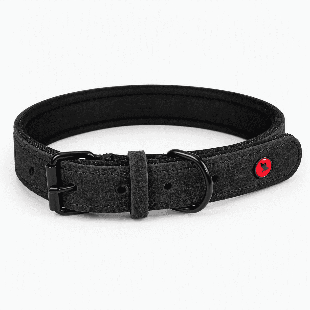ZOLUX Komfort-Lederhalsband für Hunde, 23–30 cm, 14 mm, schwarz – Bild 8