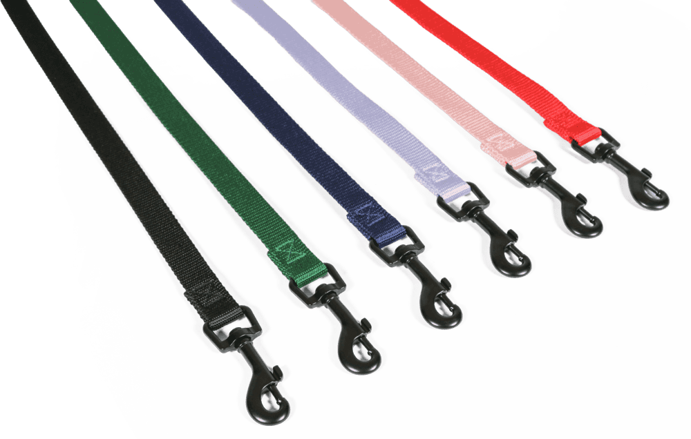 ZOLUX Klassische Nylon-Hundeleine, 1,20 m, 10 mm, schwarz – Bild 3
