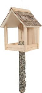 ZOLUX Castor 3-in-1-Vogelfutterhaus mit Birkenrindendach – Bild 7