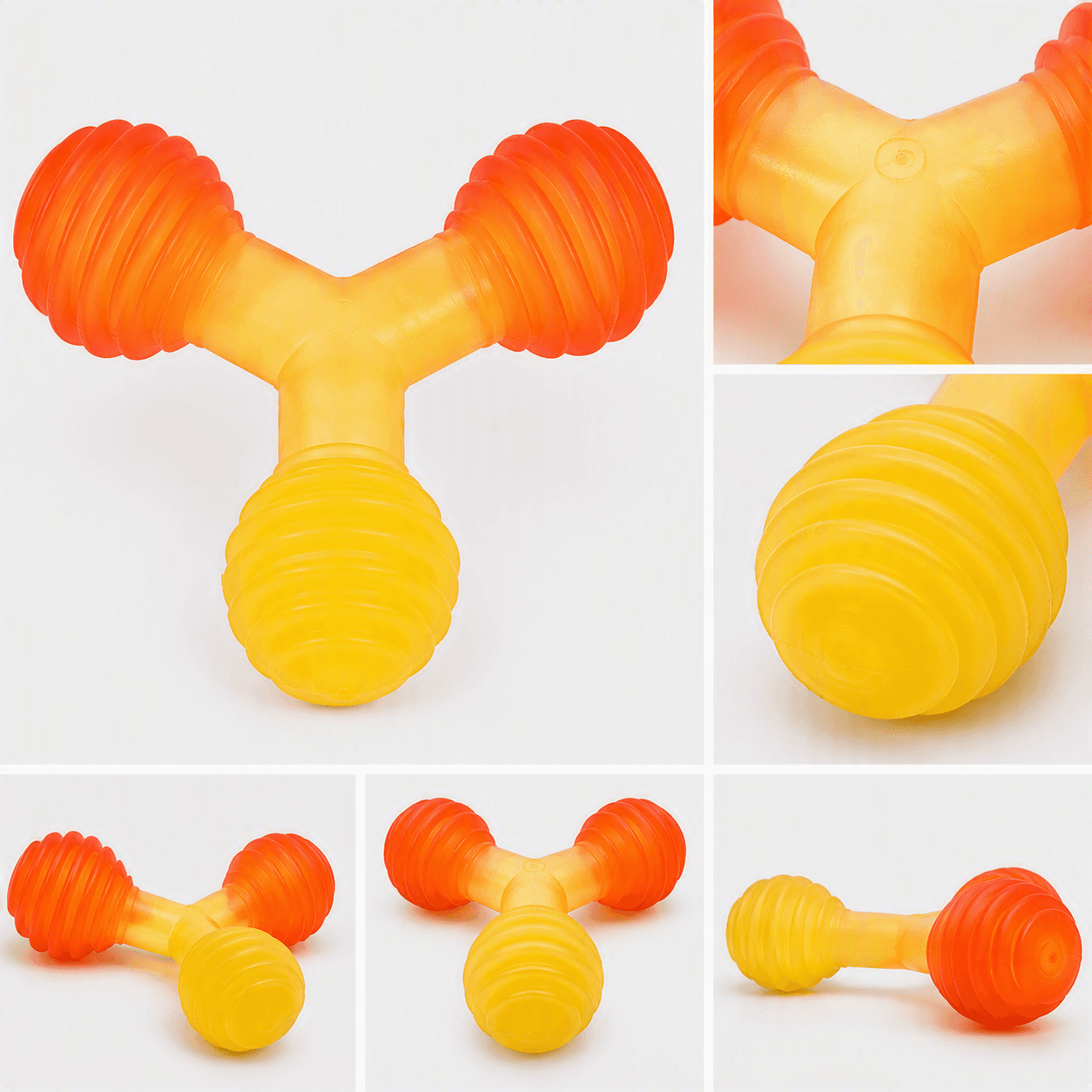 ZOLUX GUMMIES TPR-Kauspielzeug Dreizack 12 cm – Bild 11