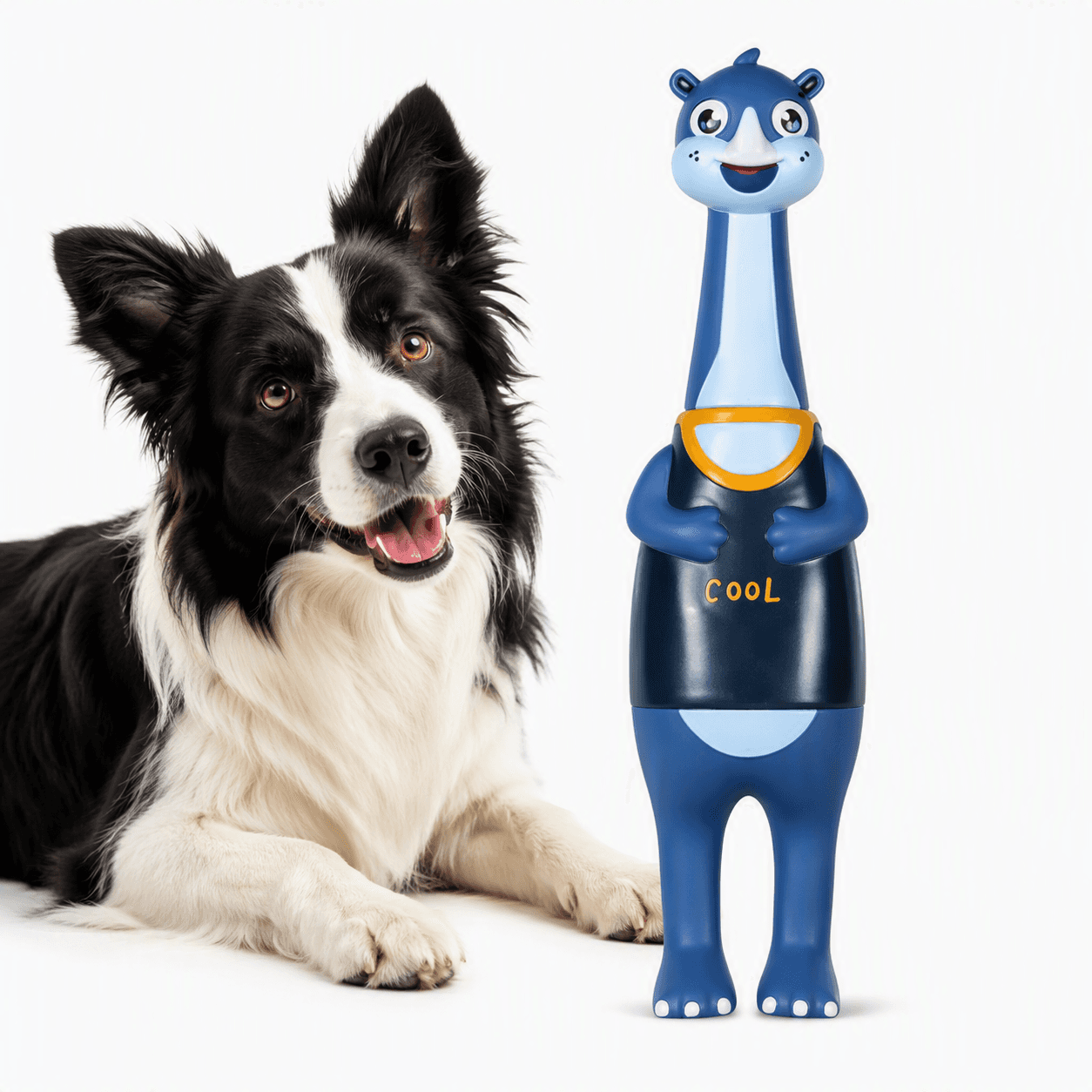 ZOLUX KARTOON Hundespielzeug Dinosaurier mit Quietscher 32 cm – Bild 1
