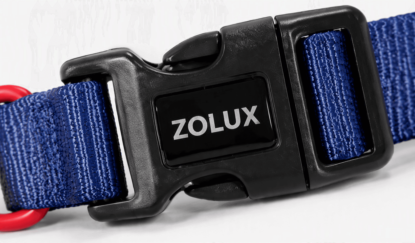 ZOLUX Klassisches Nylon-Hundehalsband, 26–39 cm, 15 mm, marineblau – Bild 5