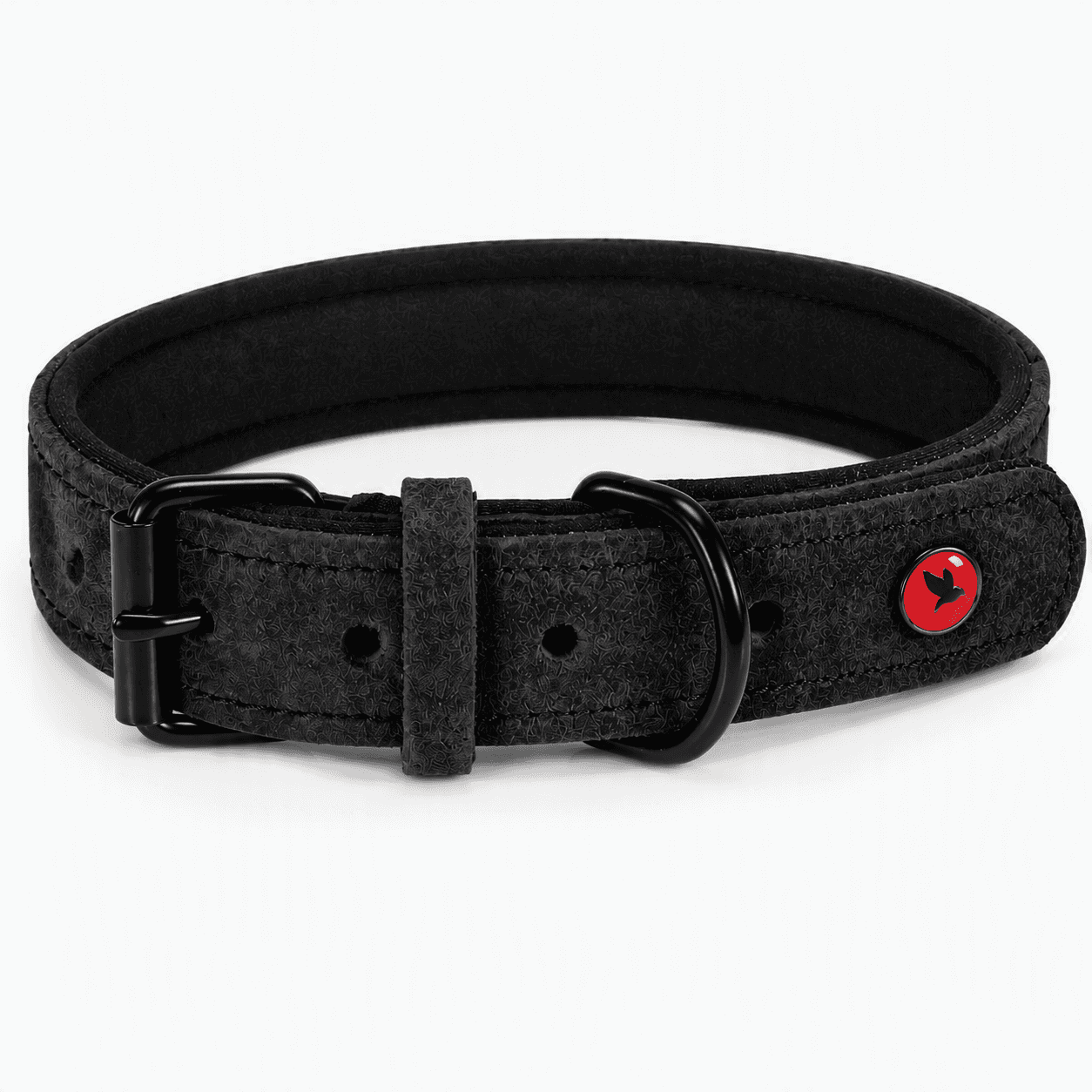 ZOLUX Komfort-Lederhalsband für Hunde, 29–36 cm, 16 mm, schwarz – Bild 8