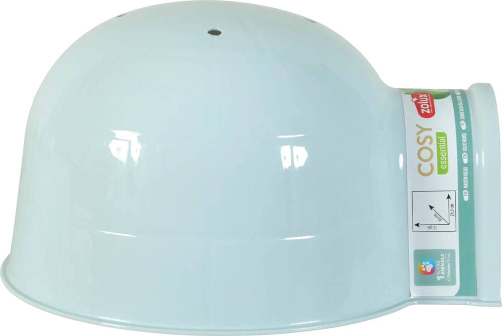 ZOLUX COSY Kunststoff-Iglu für Kleintiere, groß, blau – Bild 3