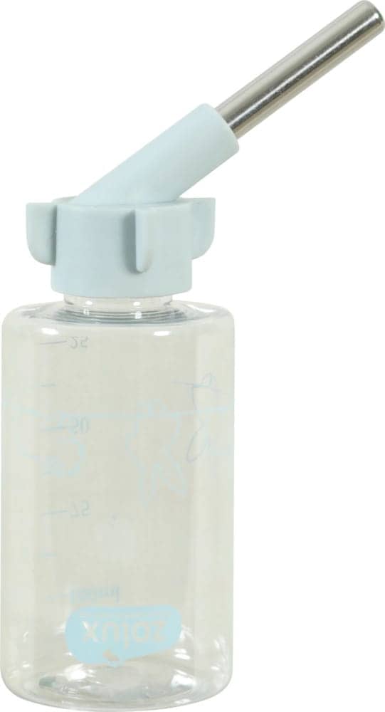 ZOLUX COSY Trinkflasche für Nagetiere mit Messskala 100 ml, blau/grün – Bild 1
