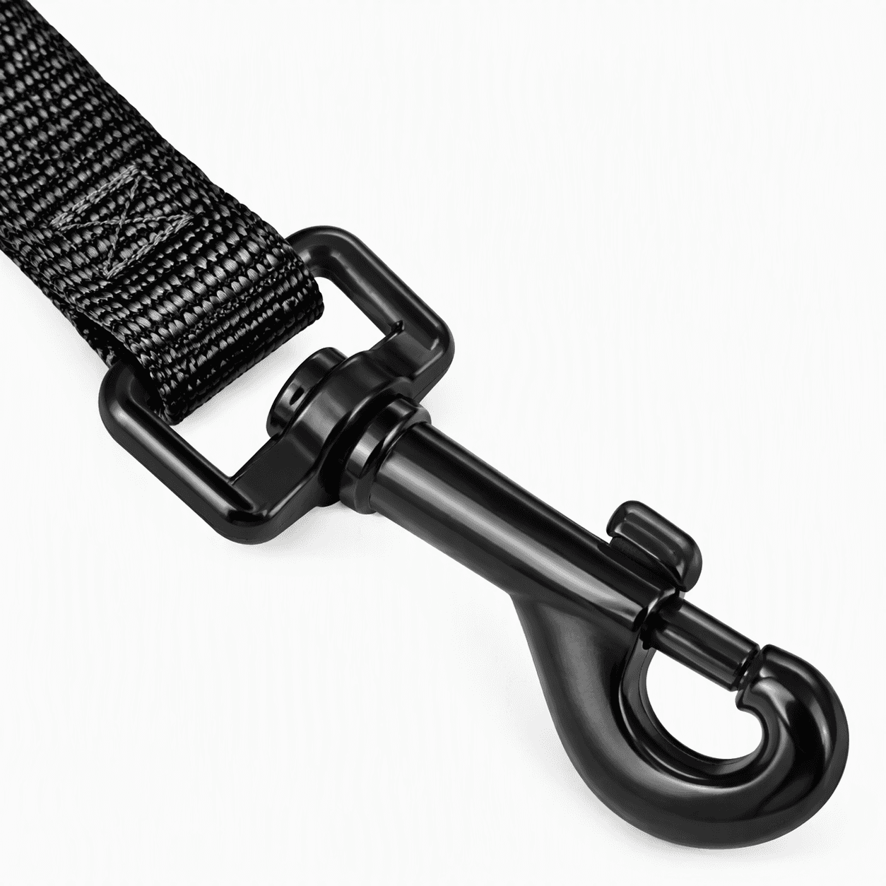 ZOLUX Klassische Nylon-Hundeleine, 1,20 m, 25 mm, schwarz – Bild 4