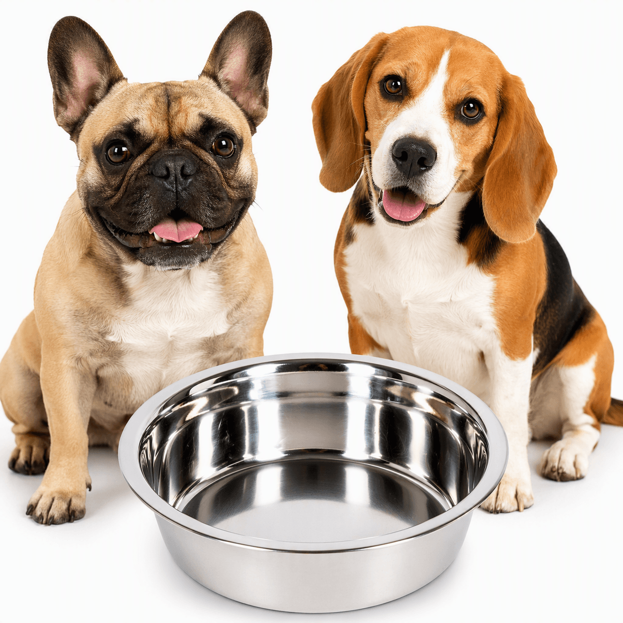 ZOLUX Edelstahlnapf für Hunde INOX 21 cm 1,8 L – Bild 4