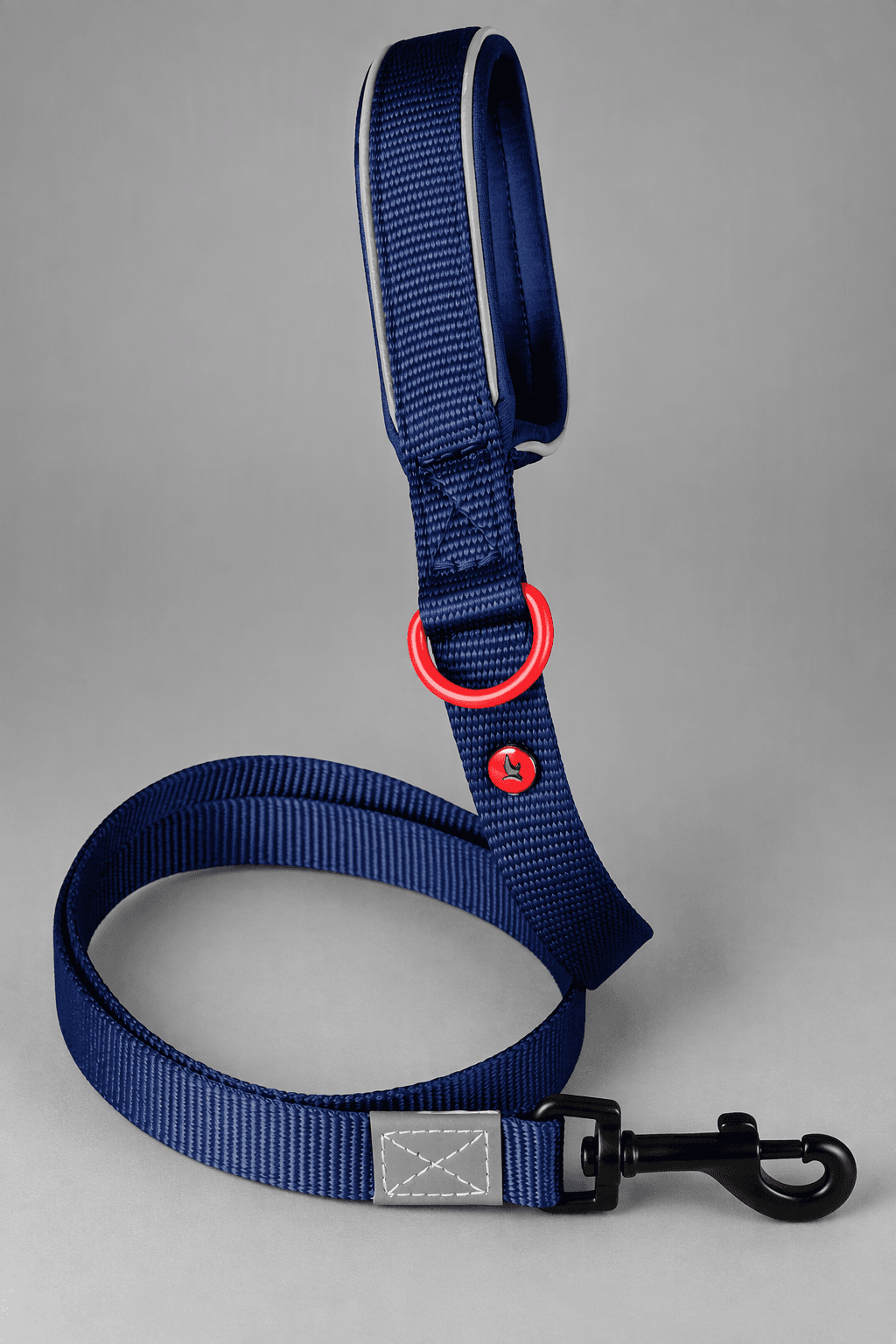 ZOLUX Premium-Nylon-Hundeleine, Größe M, 1,2 m, 20 mm, marineblau – Bild 8