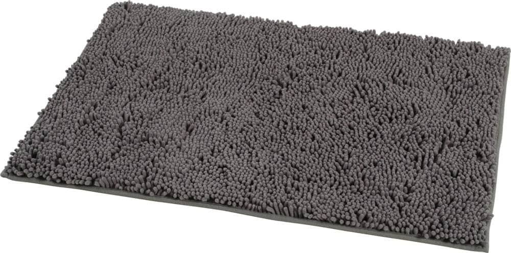 ZOLUX Mikrofaser-Handtuchmatte mit Handschuh zum Trocknen von Hunden, 100 × 70 cm, grau – Bild 7