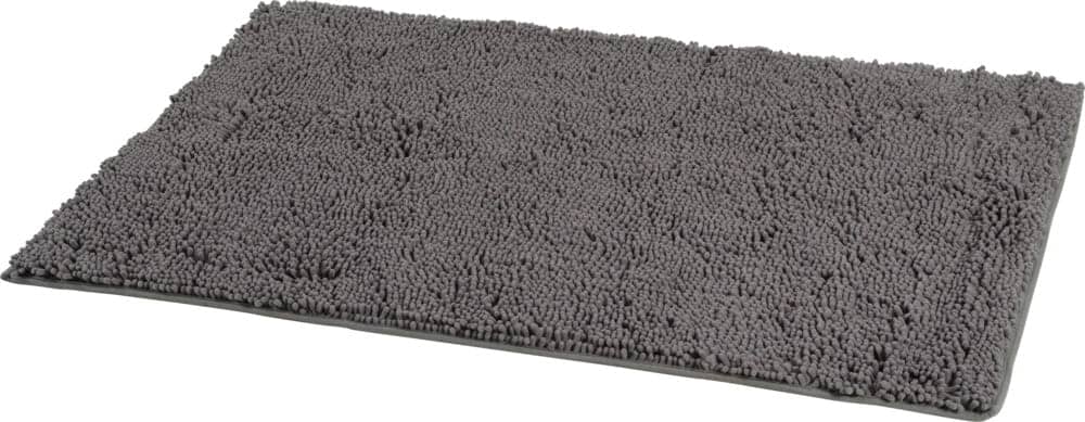 ZOLUX Mikrofaser-Handtuchmatte mit Handschuh zum Trocknen von Hunden, 120 × 80 cm, grau – Bild 5