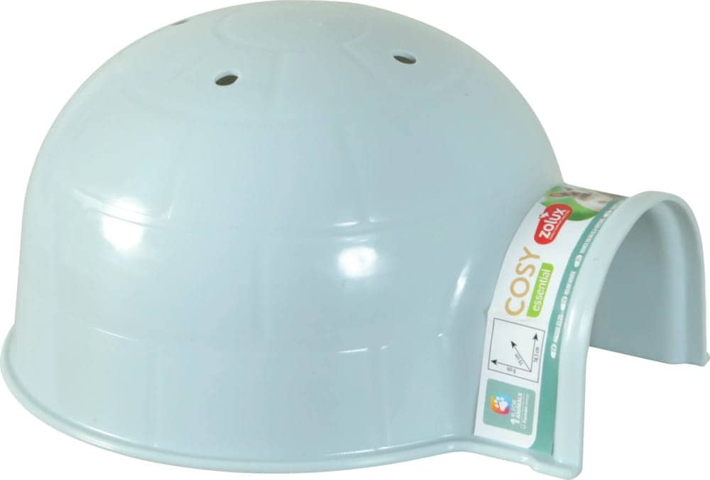 ZOLUX COSY Kunststoff-Iglu für Kleintiere, klein, blau – Bild 3