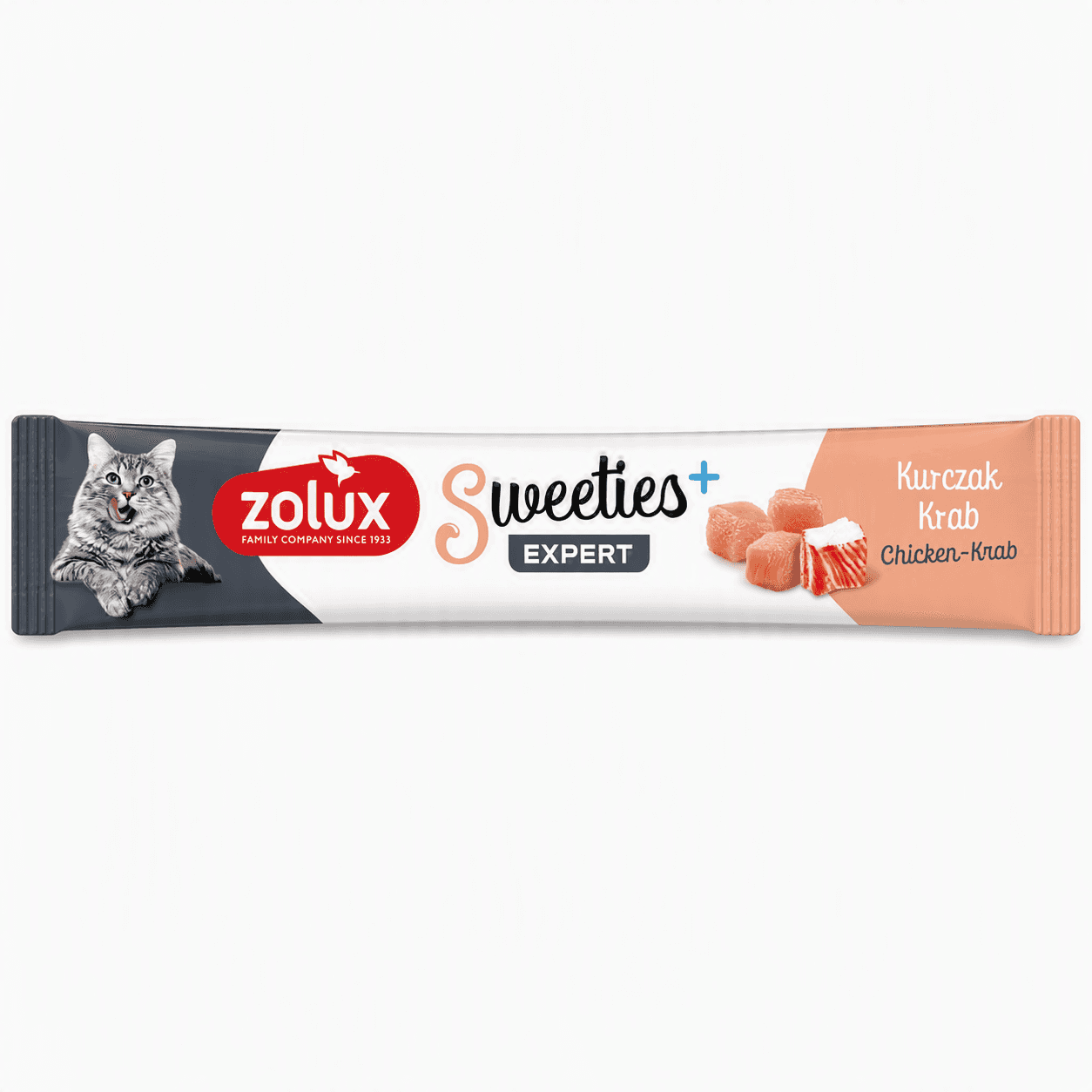 ZOLUX SWEETIES Cremesnack für Katzen mit Hähnchen und Krabben, 14 g – Bild 6