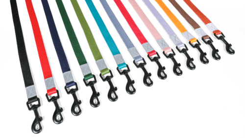 ZOLUX Premium-Nylon-Hundeleine, Größe XL, 1,2 m, 25 mm, schwarz – Bild 3