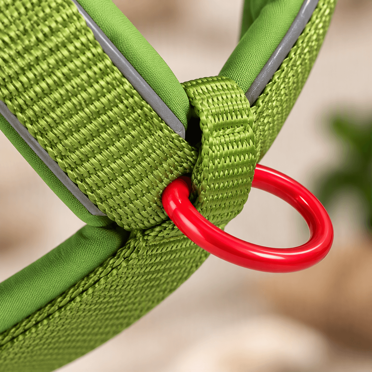 ZOLUX Premium-Nylon-Hundegeschirr, Größe M, 50–74 cm, 20 mm, hellgrün – Bild 5