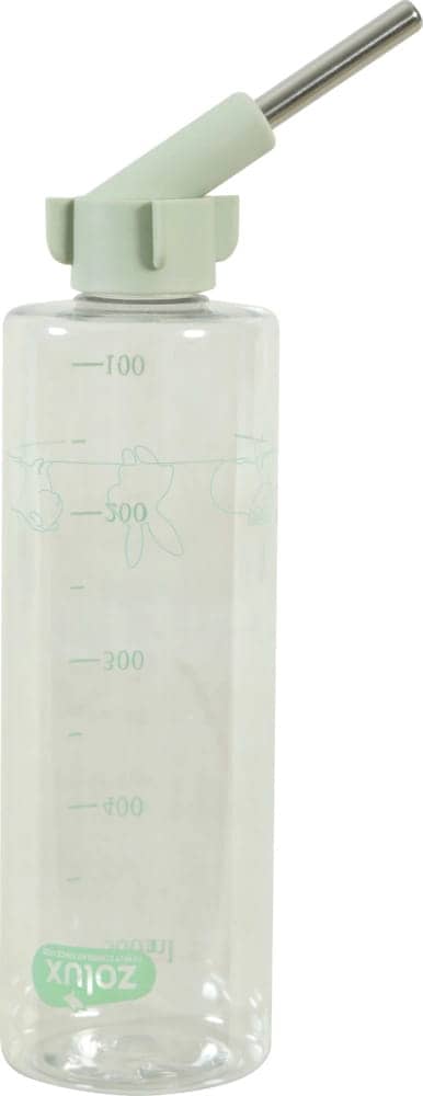 ZOLUX COSY Trinkflasche für Nagetiere mit Messskala 500 ml, blau/grün – Bild 1