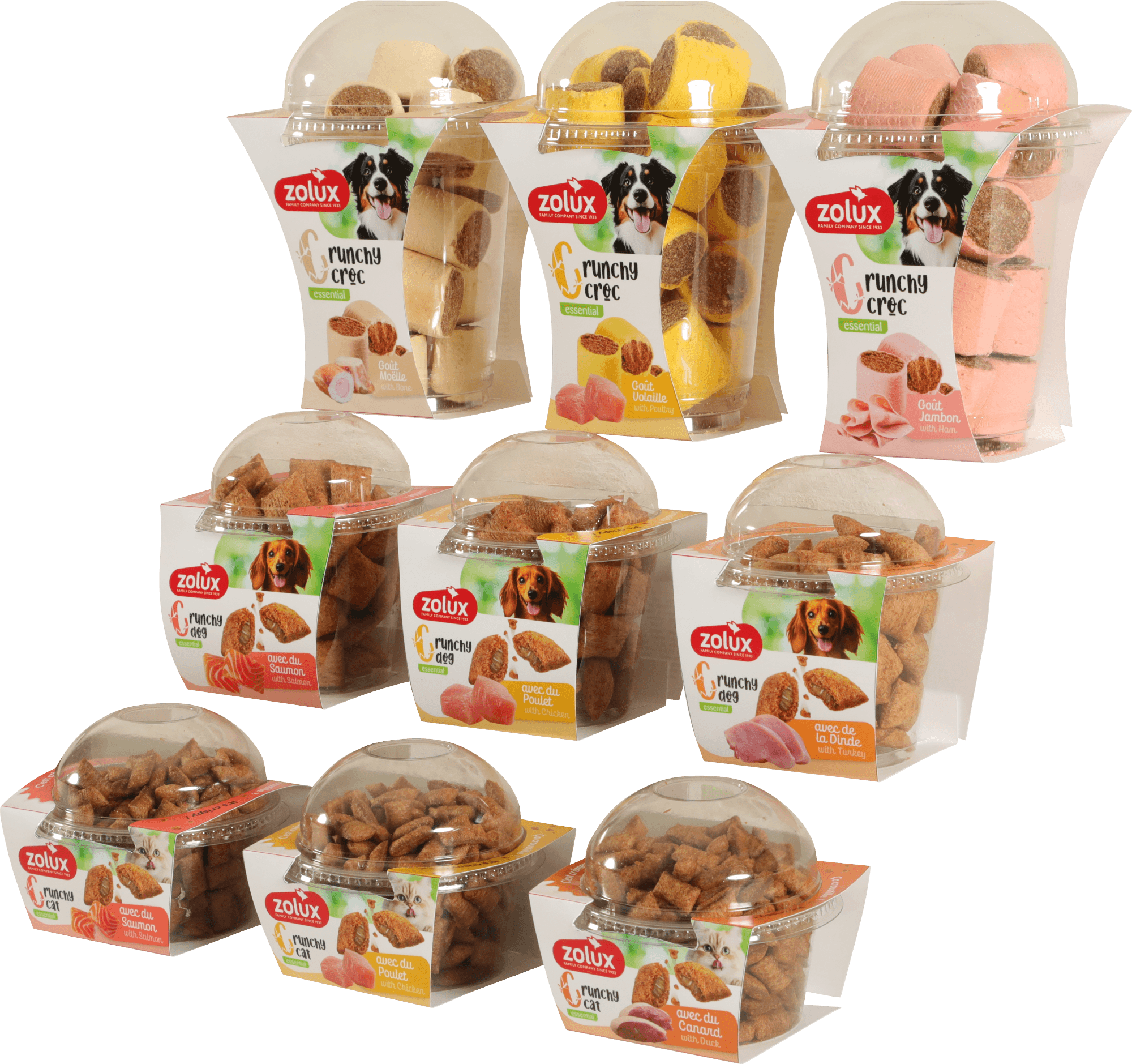 ZOLUX CRUNCHY CAT Katzenkekse mit Lachs, 80 g – Bild 10