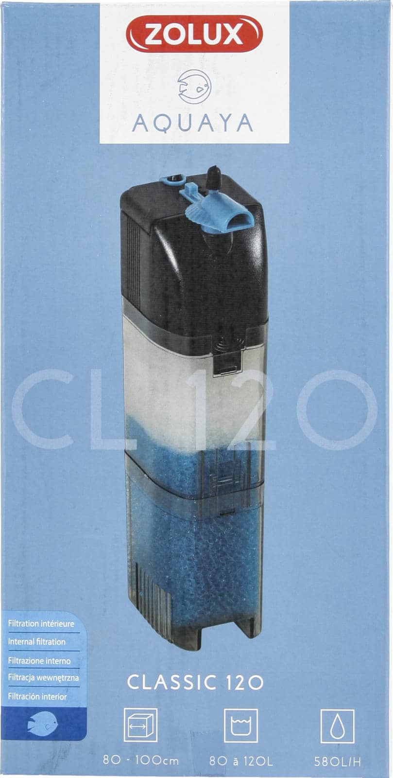 ZOLUX AQUAYA Classic 120 Innenfilter für Aquarien – Bild 1