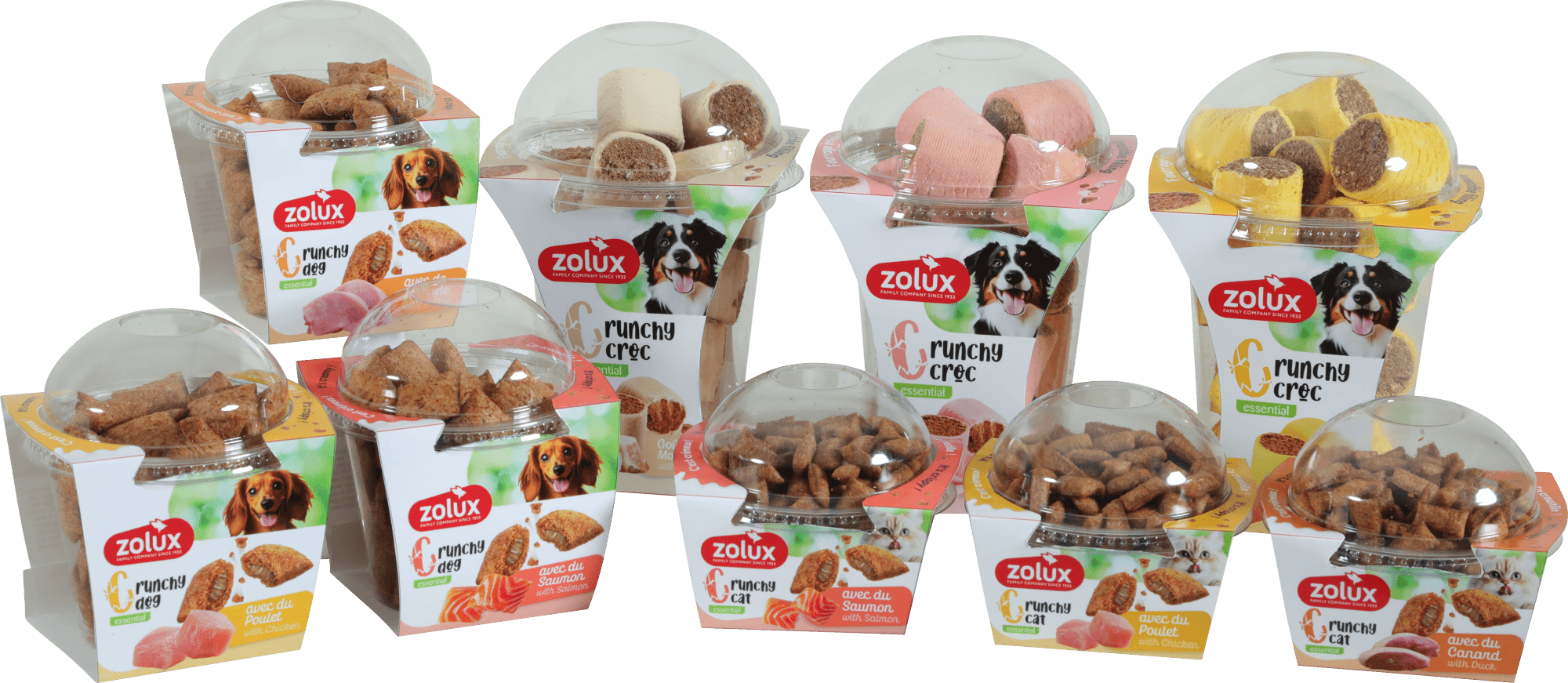 ZOLUX CRUNCHY DOG Hundekekse mit Huhn 75 g – Bild 14