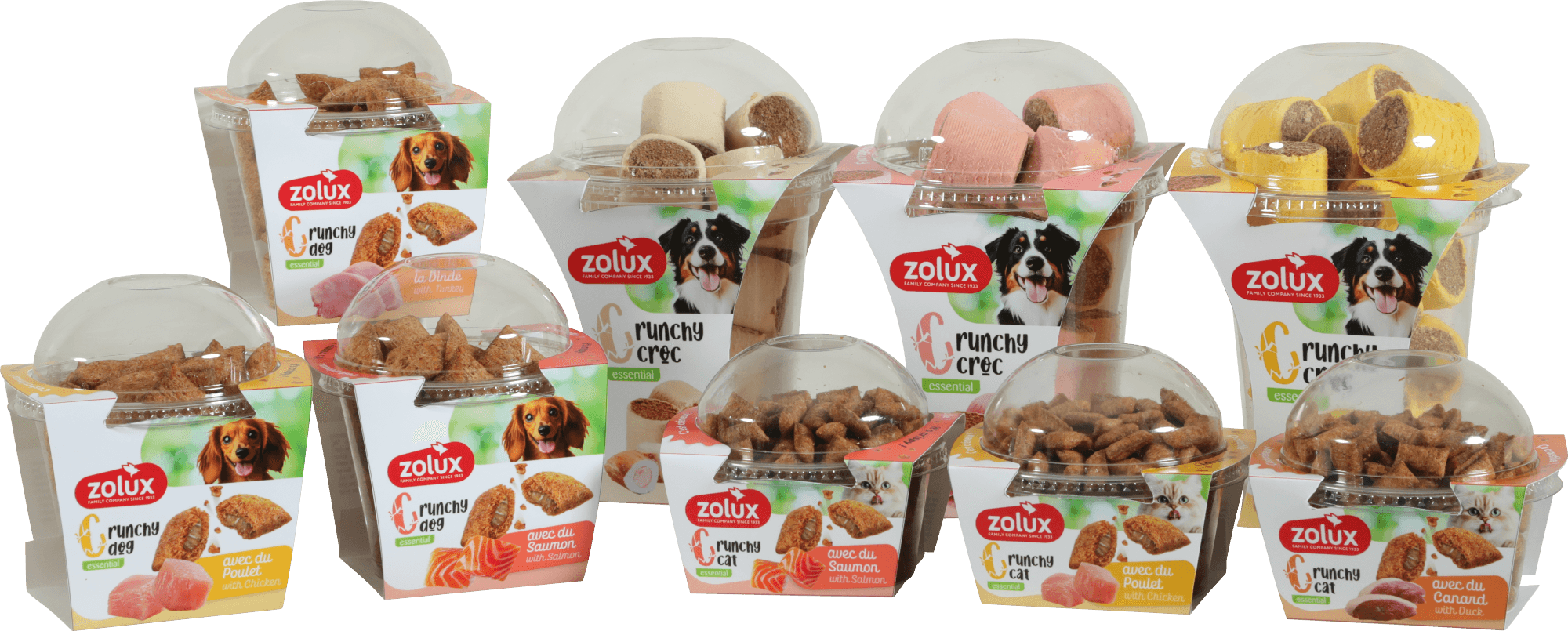 ZOLUX CRUNCHY DOG Hundekekse mit Truthahn 75 g – Bild 12