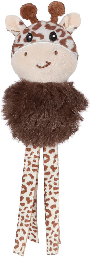 ZOLUX Katzenspielzeug Giraffe WILD, mokka, 17 cm – Bild 2