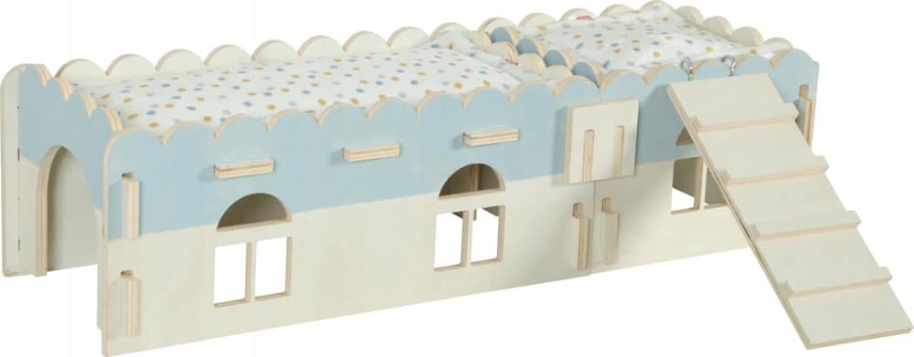 ZOLUX COSY XL Holzhaus für Meerschweinchen und Rennmäuse 21 × 40 × 16 cm – Bild 8