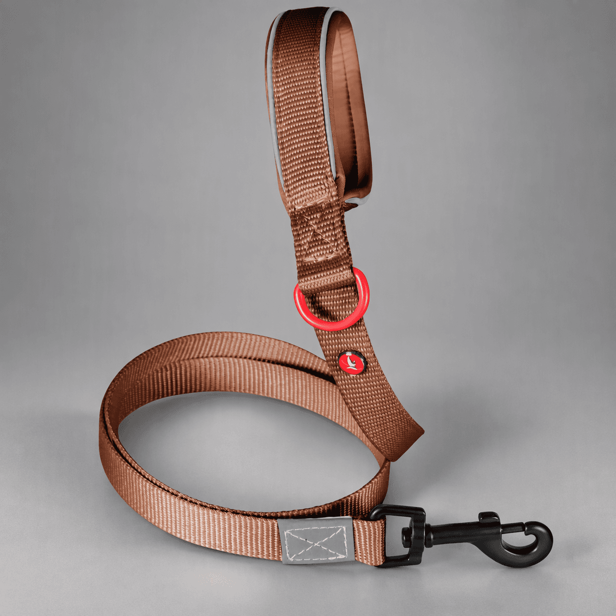 ZOLUX Premium-Nylon-Hundeleine, Größe XL, 1,2 m, 25 mm, mocha – Bild 8