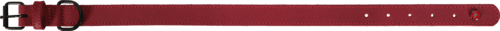ZOLUX Klassisches Lederhalsband für Hunde, 63–74 cm, 30 mm, bordeauxrot – Bild 4