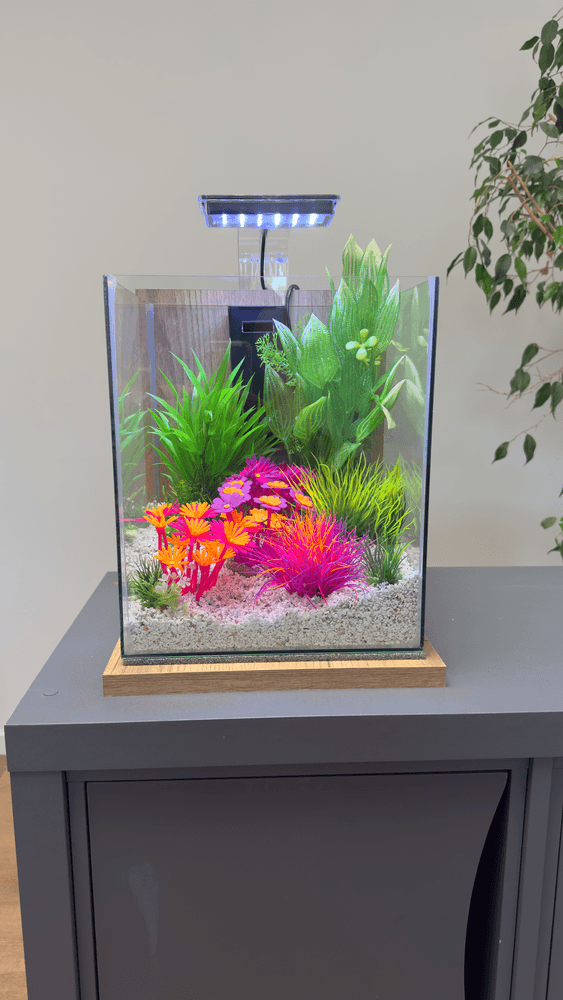 ZOLUX Aquariendekoration FLOWERS 4 grün-gelb fluoreszierend – Bild 6
