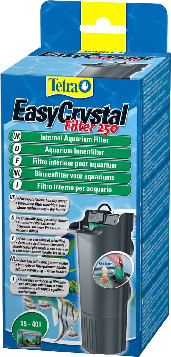 TETRA EasyCrystal Filter 250 EC 250 – Innenfilter für Aquarien von 15–40 l – Bild 1