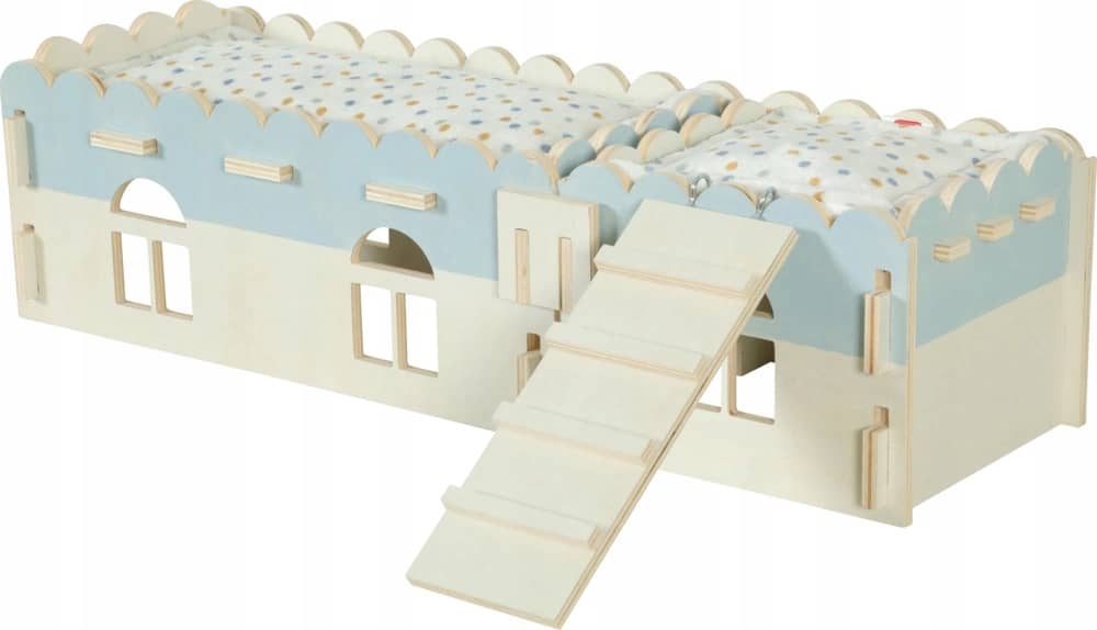 ZOLUX COSY XL Holzhaus für Meerschweinchen und Rennmäuse 21 × 40 × 16 cm – Bild 5