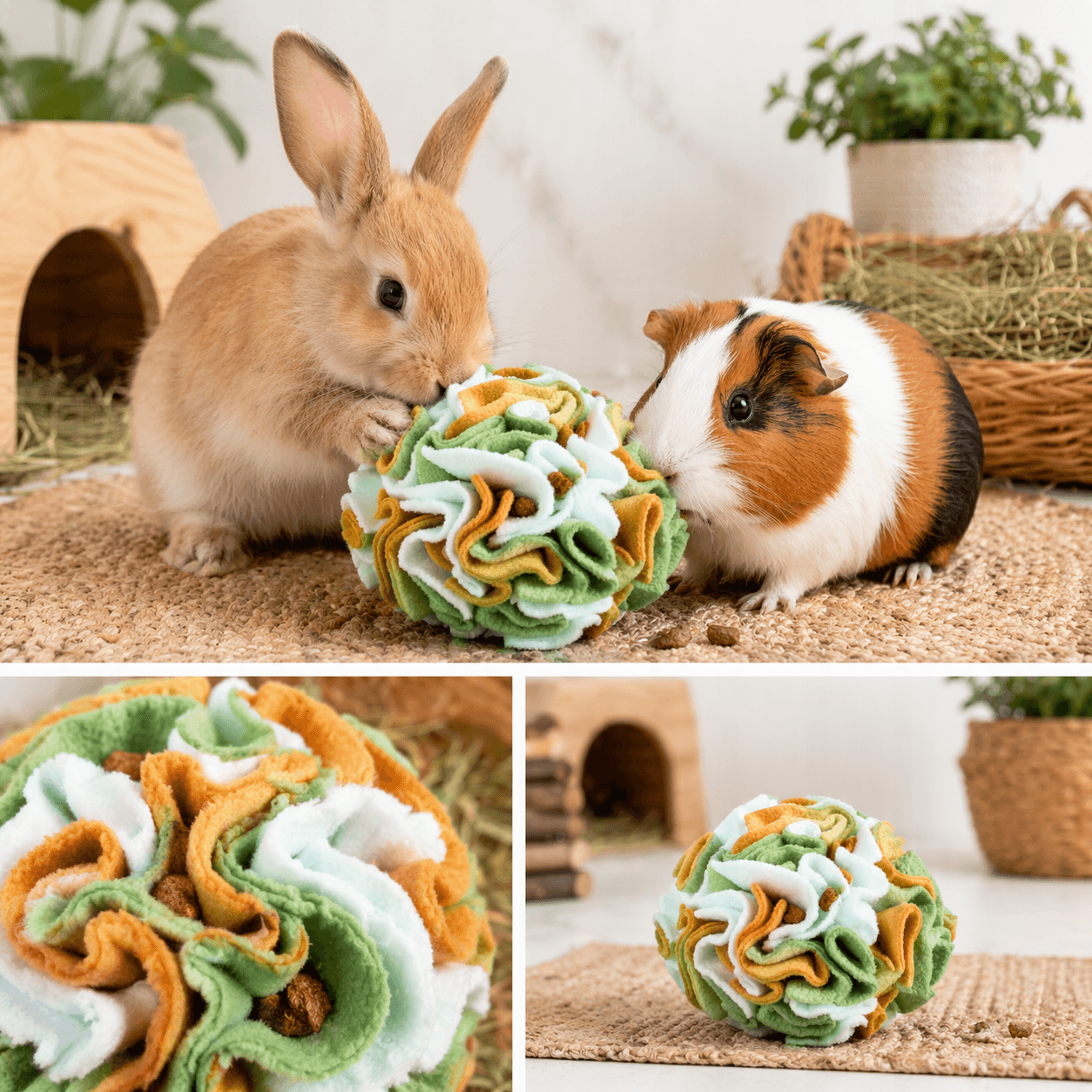 ZOLUX COSY Schnüffelball für Kaninchen und Meerschweinchen 10 cm – Bild 8