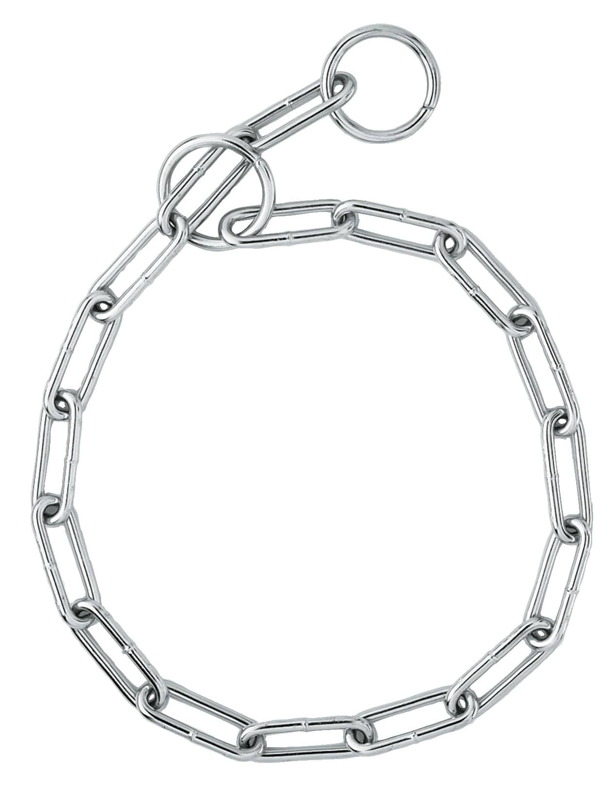 ZOLUX Metall-Würgehalsband für Hunde, 64cm – Bild 2