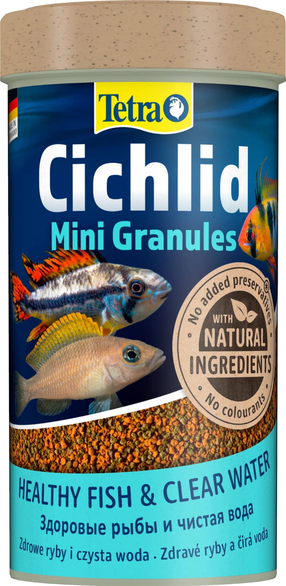 Tetra Cichlid Mini Granules 250ml / 110g – Bild 1