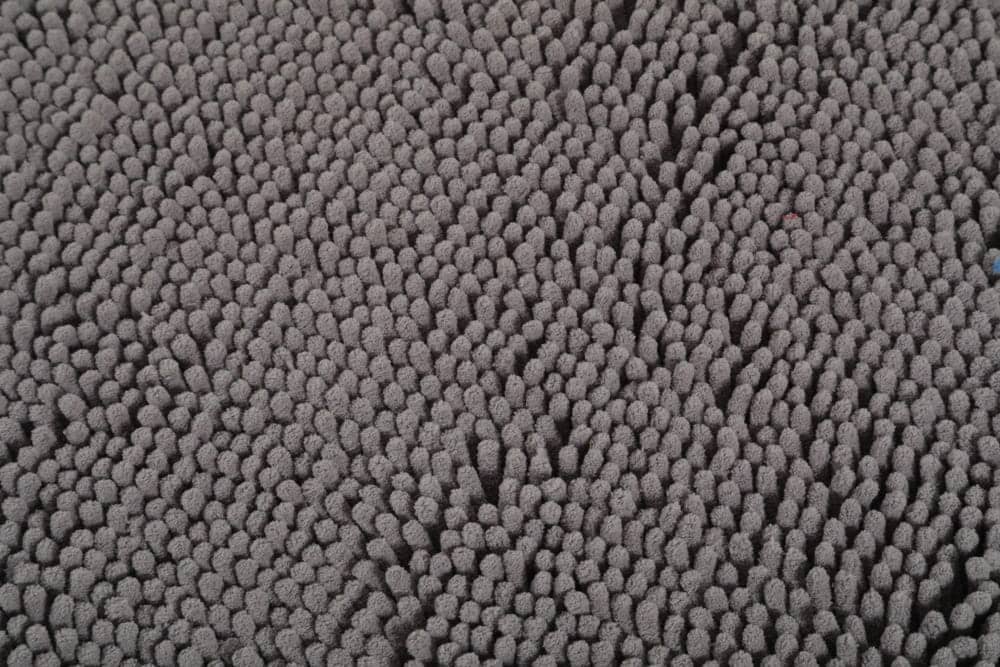 ZOLUX Mikrofaser-Handtuchmatte mit Handschuh zum Trocknen von Hunden, 100 × 70 cm, grau – Bild 6