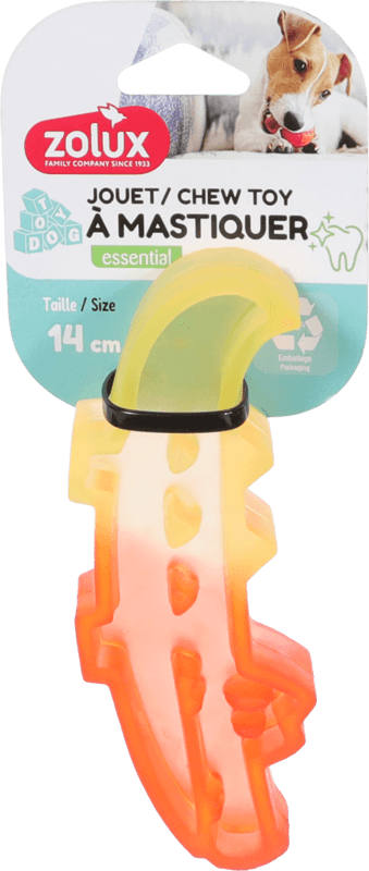 ZOLUX GUMMIES TPR-Kauspielzeug Krokodil 14 cm – Bild 1