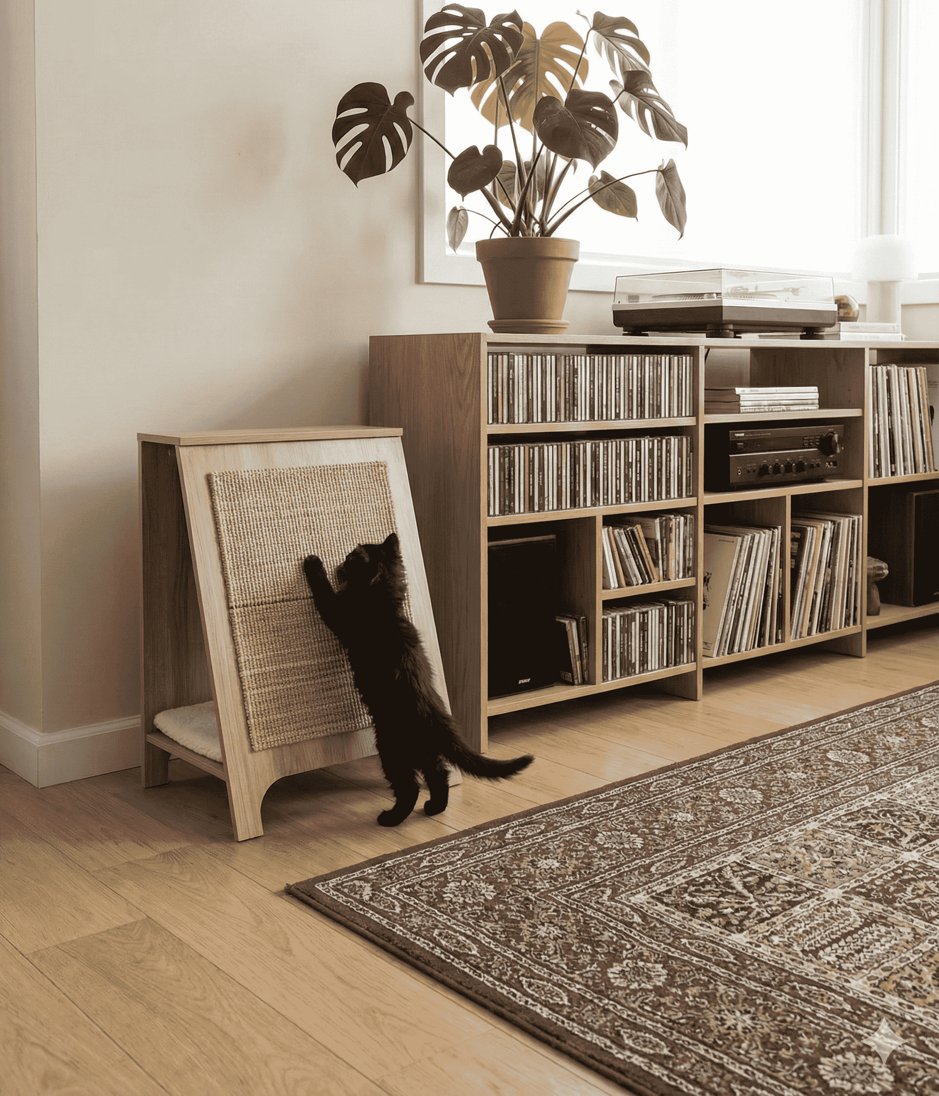 ZOLUX 3-in-1-Kratzmöbel BOREAL L, beige – Bild 8